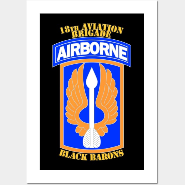 18th Aviation Brigade Wall Art by MBK